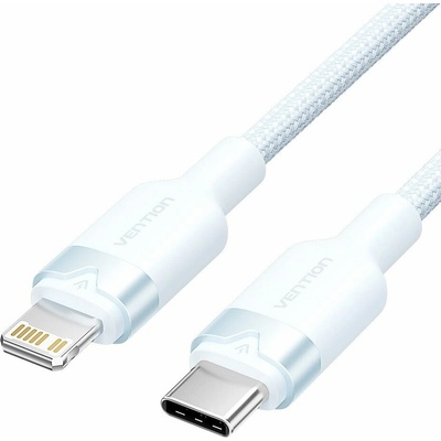 Vention LALSF USB 2.0 Type-C Lightning Male 3A, 1m, modrý