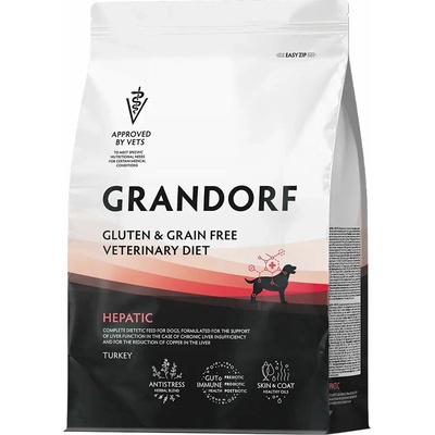 Grandorf Veterinary Diet Dog Hepatic 1 kg