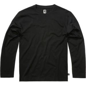 Brandit Тениска с дълъг ръкав Brandit Premium, черна (4205-11002)