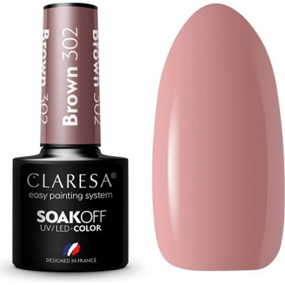 Claresa Gél lak BROWN 304 5 g