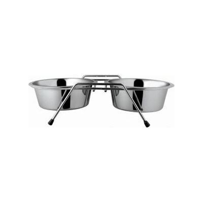 RAINTECH Dvojmiska LAVOR so stojanom 0,35 l / 13,5 cm