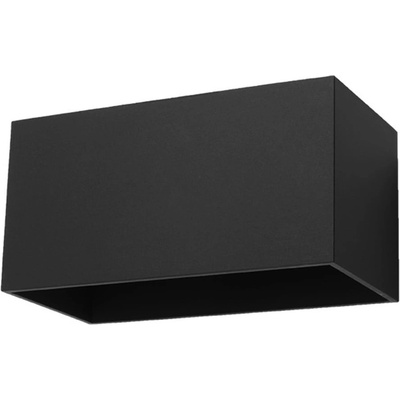 Sollux Черна стенна лампа Maxi Geo - Sollux (NL.0527)