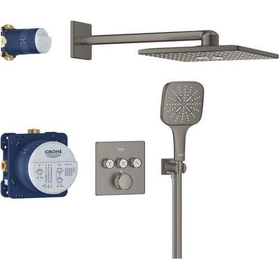 GROHE Grohtherm SmartControl Cube, душ система с 3 извода (34864AL0)