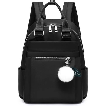 PFY Дамска раница Celia, GT1848, текстил, черна (GT1848)