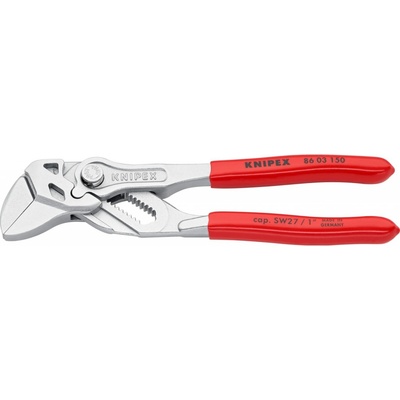 Knipex Mini klešťový klíč, chromovaný povrch, rukojeť potažené plastem, 150 mm – Zboží Mobilmania