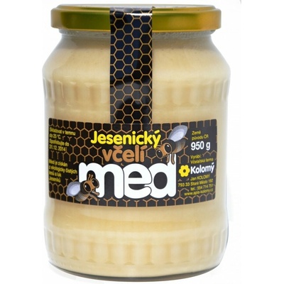 Jan Kolomý Jesenický Med Kvetový Pastovaný 950 g