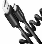 AXAGON USB-A USB Cable - USB-C 0.6 m Black (BUCM-AM10TB)