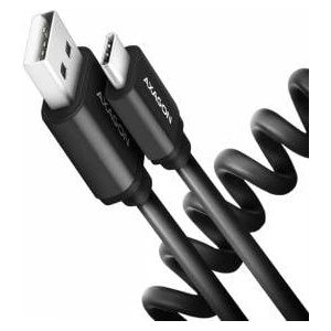 AXAGON USB-A USB Cable - USB-C 0.6 m Black (BUCM-AM10TB)