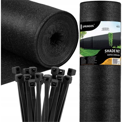 Springos SN0040 140g/m² 1,5 x 10 m čierna