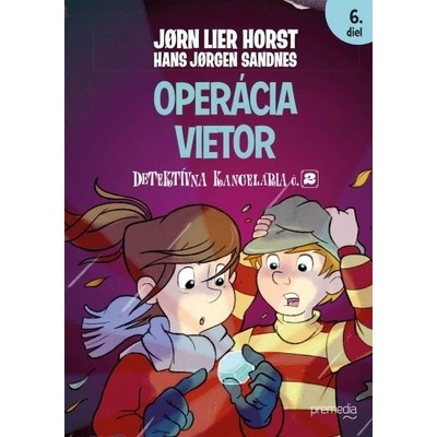 Operácia Vietor - Jorn Lier Horst, Hans Jorgen Sandnes ilustrátor