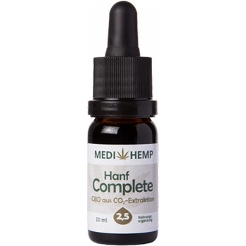 Medihemp CBD olej 2,5% complete 500 mg 10 ml