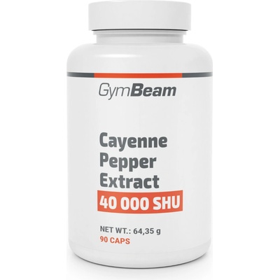 GymBeam Extrakt z kajenského korenia 90 kapsúl