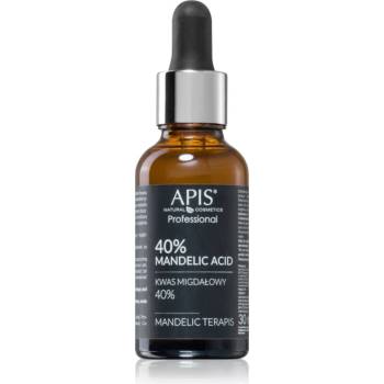 APIS NATURAL COSMETICS TerApis 40% Mandelic Acid изглаждащ ексфолиращ серум против несъвършенства на кожата 30ml