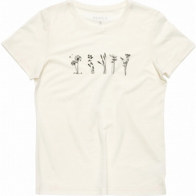 Devold Dámske tričko Classic "Flowers" Tee Wmn