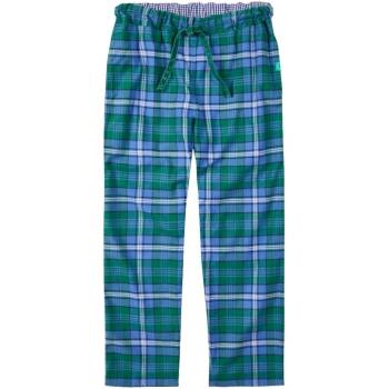 Loungers Дамски панталони Loungers Ladies Organic Brushed Cotton Lounge Trousers - Green Sea