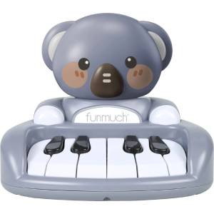 Chipolino Бебешка музикална играчка Chipolino - Пиано коала, тъмносива (DIEP02602DRKO) - ozone