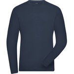 Daiber jn 1804 / Мъжка еластична тениска с дълъг ръкав - тъмносиня 6xl (02180400316)