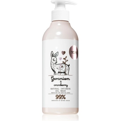 Yope Geranium & Cranberry гел за интимна хигиена 300ml