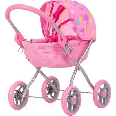 Chipolino Количка за кукли Chipolino - Дейзи, сърчица (KZKDZ02403HE)