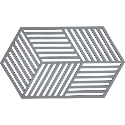 Zone Denmark Подложка за горещи съдове Hexagon 24 см тъмносива (31611)