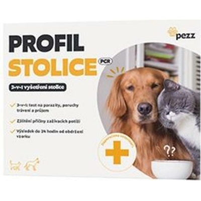 Pezz PCR test na profil stolice 3v1