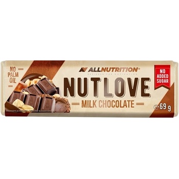 ALLNUTRITION Nutlove Milk Chocolate Bar 69 g