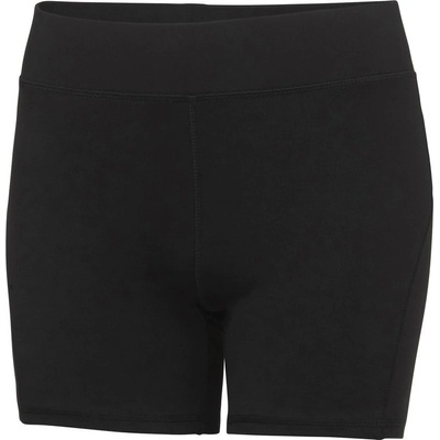 Just Cool Dámske elastické športové šortky Čierna