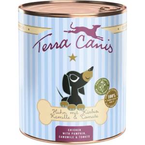 Terra Canis Puppy Пиле с тиква, лайка и домати 800 г