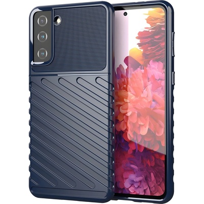 Samsung Здрав калъф Thunder за Samsung Galaxy S21 Plus 5G/Galaxy S30 Plus - Син KP10783