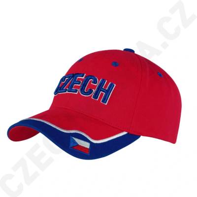 CZECH červená s vlajkou ČR