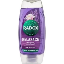 Radox Relaxation Lavender And Waterlily uvolňujúci sprchovací gél 225 ml