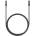 Satechi USB4 USB-C to USB-C Cable, 8K, 100W, 40Gbps - здрав USB4 кабел с въжена оплетка за устройства с USB-C порт (80 см) (черен)