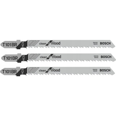 Bosch pílový list , typ T 101 BR, pre priamočiare píly, 3 ks