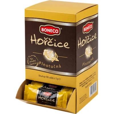 Boneco hořčice plnotučná porcovaná, 100x20g