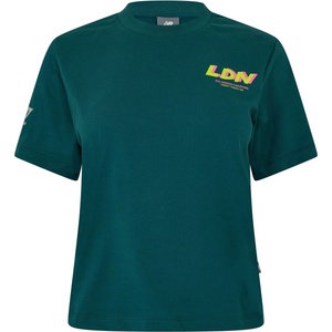 New Balance Фланелка с къс ръкав New Balance Women's Short Sleeve Performance Running Top - Medusa Green