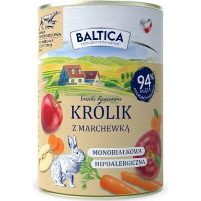 Baltica Smaki regionów Mono Rabbit with carrot 400 g