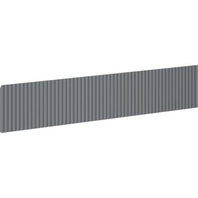 Rivel преден ryflowany за корпус шкаф за баня 100 x 20 см, графит мат - 91A20-1000-235-1-66 (91A20-1000-235-1-66)