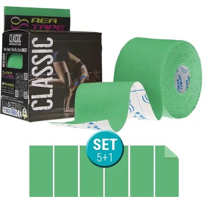 Rea Tape Classic zelený set 5 + 1 5 cm x 5 m
