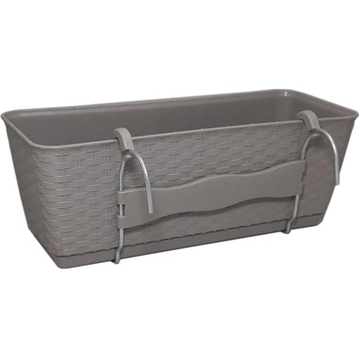 Prosperplast RATOLLA PW 38.6x15.4x14 cm tmavě béžový