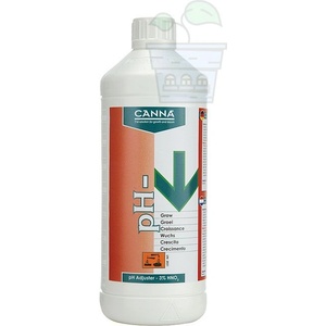 CANNA pН- Grow 1л. - регулатор за понижаване на киселинността (за фазата на растеж) (11101)