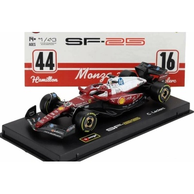 BBurago Signature Model Scuderia Ferrari SF25 16 Charles Leclerc 2025 1:43