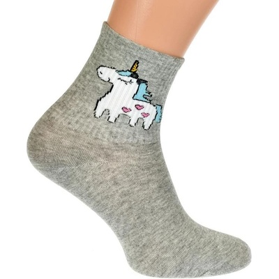Ponožky PONY Sivé