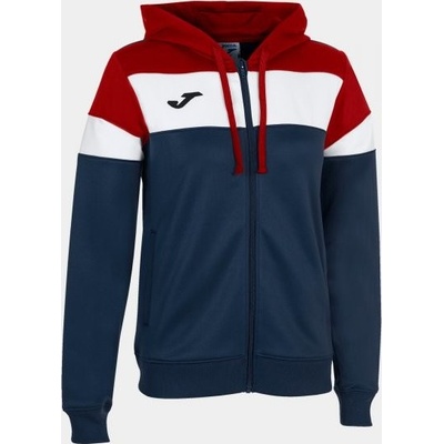 Joma Crew IV Hoodie Jacket Dark Navy-Red