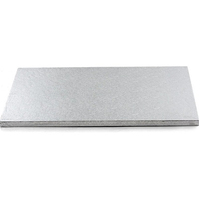 Decora Podnos pevný obdĺžnik Strieborný 30x40cm