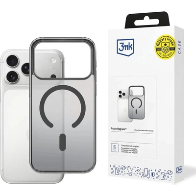 3mk Protection 3mk Frosty MagCase за iPhone 17 Pro Max - черен (5903108665117)