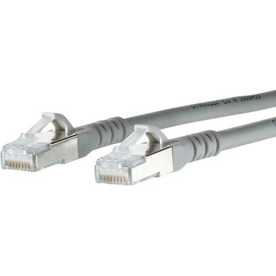 Metz Connect 1308453033-E RJ45 CAT 6A S/FTP 3m sivý