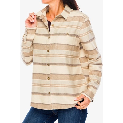 Royal Robbins Clouds Rest Hemp LS bistre pacific crest stripe