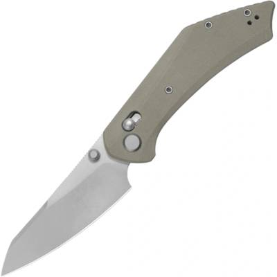 Geo Knife DIVID Stonewash M390 Blade, Khaki G10 GEO2507J