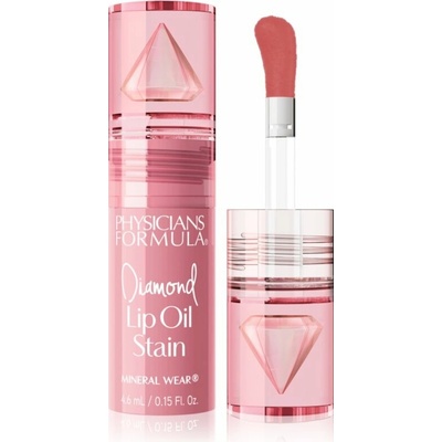 Physicians Formula Mineral Wear® Diamond Lip Oil Stain tónovací olej na pery Radiant Rose 4,6 ml