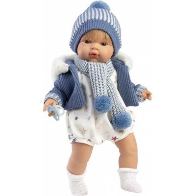 Llorens 13867 38 cm Sasha s měkkým bříškem